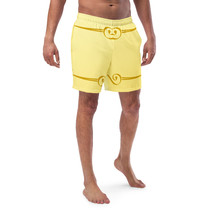 Mens Swim Trunks Yellow with Mesh Liner Surfboard Shorts 3 Pockets Size ... - £28.58 GBP+