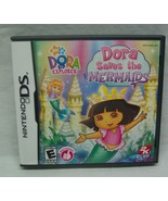 DORA THE EXPLORER Dora Saves the Mermaids NINTENDO DS VIDEO GAME COMPLET... - £11.68 GBP