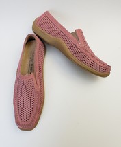 Donald J Pliner Womens Shoes Flats Loafers Salmon Sport Perforated Italy... - £33.25 GBP