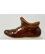 Toothpick Holder Elven Boot Brown 4&quot;x2&quot; Vintage  - £8.59 GBP