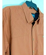 Moxie &amp; Co Mens Shirt Button Down Hunting Shooting Shirt Long Sleeve Bro... - £22.41 GBP