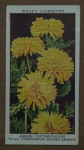 VINTAGE WILLS CIGARETTE CARDS GARDEN FLOWERS No # 14 NUMBER x1 b3 - $1.75