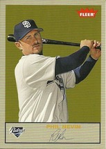 2005 Fleer Tradition Gray Backs Gold Letter Phil Nevin 101 Padres - £1.87 GBP