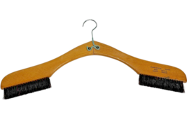 VTG Warrington Bailey wood folding hanging clothes brush - $19.95