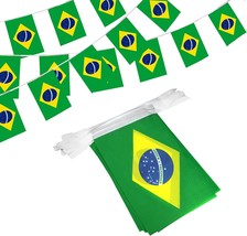 Anley Brazil String Flag Pennant Banners, Patriotic Events 7th of September - £6.20 GBP