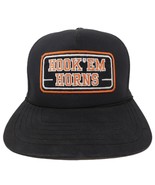 Texas Longhorns Hook&#39;em Horns Hat Trucker hooey Snapback Men&#39;s Black Orange - $346.83 MXN