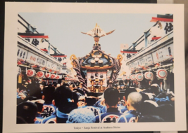 Sanja Festival at Asakusa Shrine - Tokyo - Postcard - £6.05 GBP