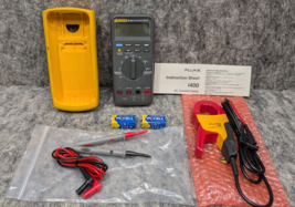 Fluke 87 III True RMS Multimeter w/ Leads &amp; AC Current Clamp i400 Bundle - $299.99