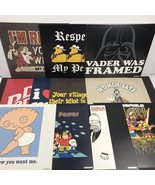Funny T-Shirt Placards Display Cards 11.5x11&quot; Simpsons Family Guy Lot of 28 - €29,53 EUR