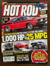 HOT ROD Magazine Drag Racing Hot Rods January 2010 Muscle Cars Ford Mustang - £2.36 GBP