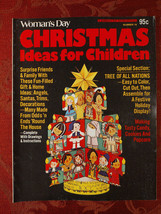 Womans Day CHRISTMAS Ideas for CHILDREN #18 1975 Decoration Cards Candy Displays - £7.68 GBP