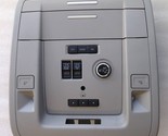 GM grey overhead roof console with HomeLink door opener, liftgate knob, ... - $55.99