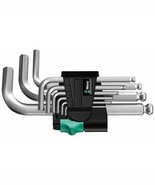 Wera Hex-Plus Chrome-Plated Stainless Steel Metric L-Key Allen Wrench (9... - $1,119.82 MXN