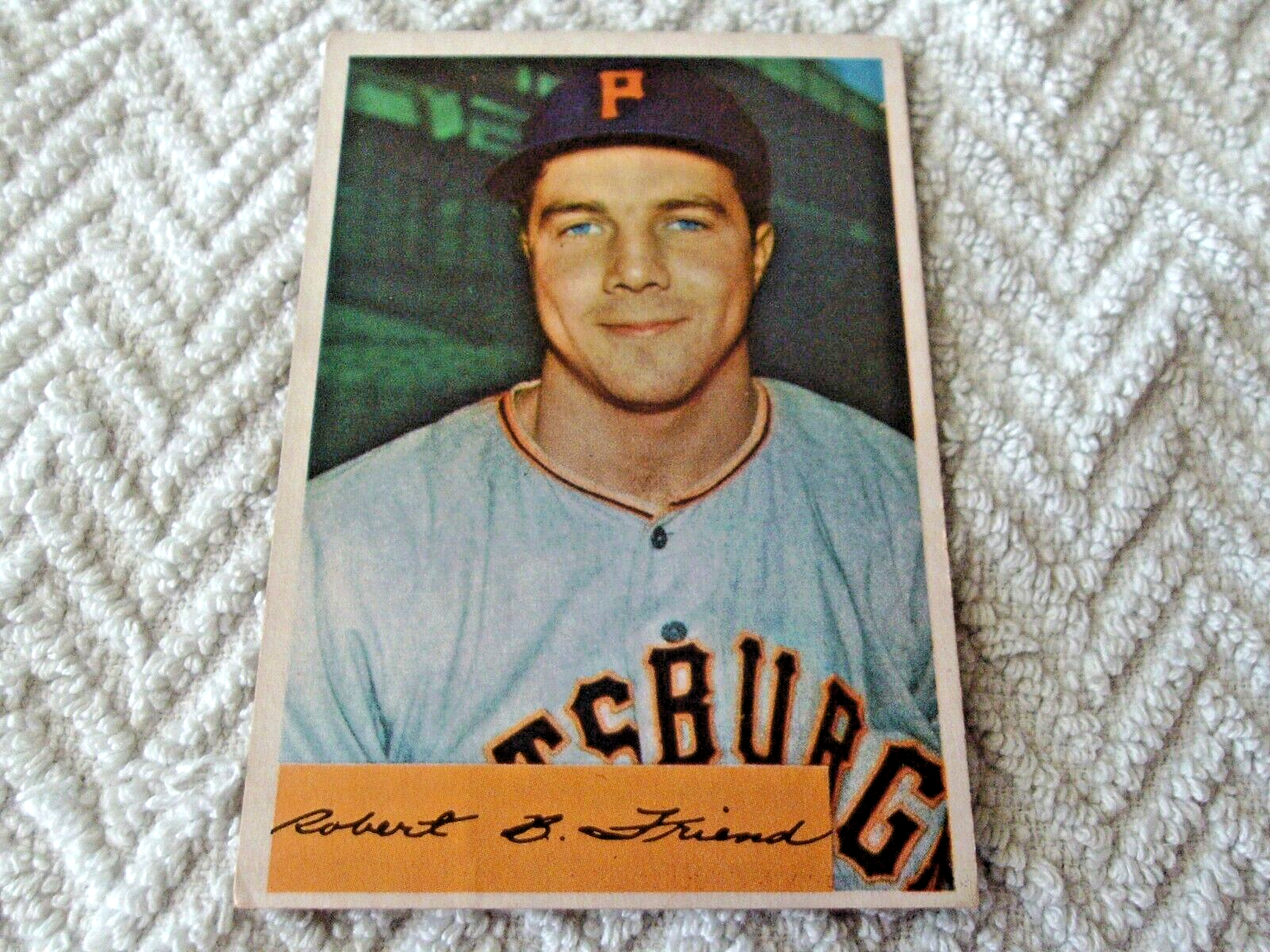 1954  BOWMAN  # 43    PIRATES     NM /  MINT   OR  BETTER  !! - $49.99