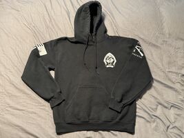 Grunt Style BLT 1/6 Savage Hoodie Small Black USMC 22nd MEU LAR Co. Flag... - $410.72 MXN