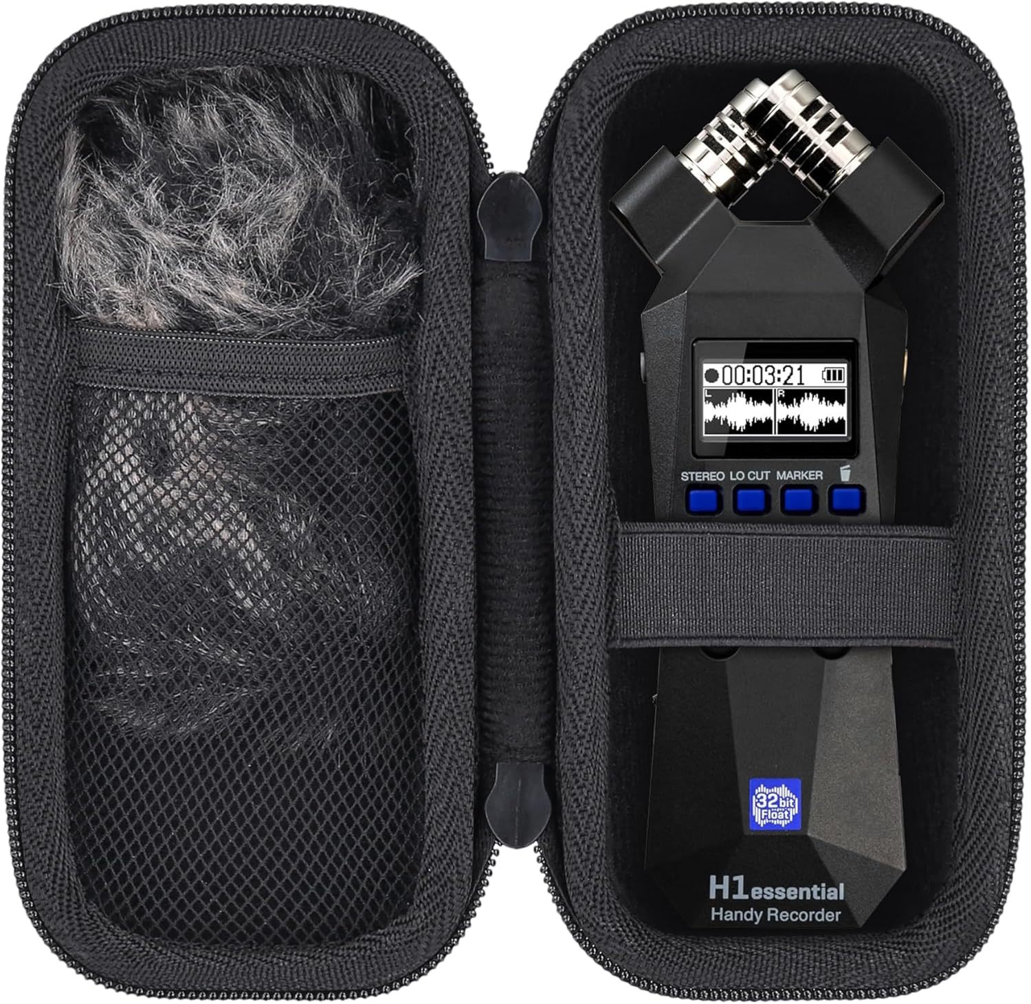Hard Travel Case For Zoom H1Essential Stereo Handy Recorder By, Case Only - $37.99