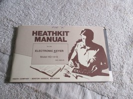 Heathkit model HD-1410 Owner&#39;s Manual original 1975 - $14.84