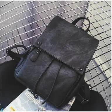 Brand Women Leather Backpacks School Bag for Teenage Girls Female Fashio... - $46.51