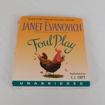 Foul Play by Janet Evanovich Used 4 CD Audiobook Unabridged CJ Critt 200... - £7.63 GBP