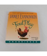 Foul Play by Janet Evanovich Used 4 CD Audiobook Unabridged CJ Critt 200... - £7.61 GBP