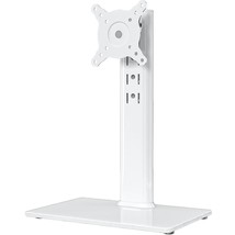 Single Lcd Computer Monitor Free-Standing Desk Stand Riser For 13 Inch To 32 Inc - £37.56 GBP