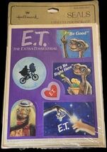 Vintage 1982 E.T. Movie Memorabilia SEALED Hallmark Stickers  - $19.65