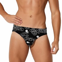 Mondxflaur Cloud Swim Briefs Sexy Swimming Trunks Quick Dry Soft Athletic - $19.99