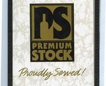 Premium Stock Proudly Served Drinks List  - $17.82