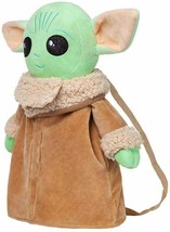 Star Wars The Child Baby Yoda Grogu Plush Mini Backpack 14&quot; L Mandalorian - £23.14 GBP