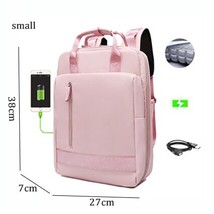 New USB High capacity Female Backpack School Bag For Teenage Girls 15.6-inch Lap - £44.94 GBP