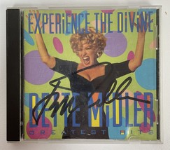 Bette Midler Signed Autographed &quot;Experience the Divine&quot; Music CD - COA H... - £47.95 GBP