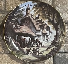 Hersey Story of a Country Village 8"Plates Danbury Mint Village Blacksmith A2688 - $16.18
