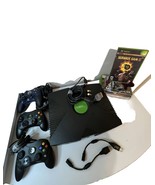 Microsoft Original Xbox Console Bundle With Cords & 3OEM Controllers & 5 Games - $140.25