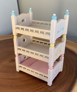 Sylvanian Families Calico Critters Triple Bunk Beds with Bedding 1980 - €11,27 EUR