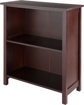 Winsome Milan Solid/Composite Wood 3-Tier Medium Storage Shelf Or, 94228 - $99.99