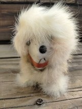“JUMPING DOG” Vintage 1960s Wind Up Furry Toy Japan ~ Collector’s Item ~ WORKS! - £51.89 GBP