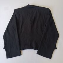 Danny & Nicole RN#67473 Women's Black 3-Button Blazer Jacket Size 12P image 2