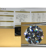 5mm 1pc 0.50Ct Excellent Cut Round Loose D Color VVS1 Moissanite GRA Cer... - €21,19 EUR