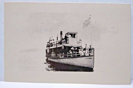 Ship Boat Postcard City of Auburn No 44 William Reed Gordon 1979 zUS Flag Unused - £10.63 GBP