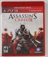 PS3 Playstation Network 3 Greatest Hits ASSASSINS CREED II Ubisoft - £9.69 GBP
