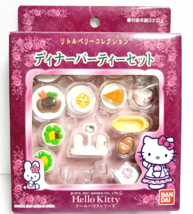 Hello Kitty Doll House Series Little Berry ollection Dinner Party Set BA... - $157.08