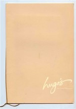 Hugo&#39;s Menu Hyatt Regency Hotel Singapore 1984 Cornell University Awards Dinner  - £34.19 GBP