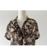 Marks &amp; Spencer Sheer Short Sleeve Women’s Blouse US 16/UK 18 - $113.09 MXN