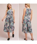 ANTHROPOLOGIE Selena Floral Jumpsuit Plenty by Tracy Reese size xs crop ... - €48,56 EUR