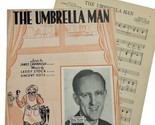 The Umbrella Man Piano Sheet Music VTG 1938 Kay Kyser &amp; His Orchestra Ca... - $8.86