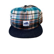 Patagonia Men&#39;s Hat Lavas Range Cap Trucker Plaid Panel Adjustable One S... - £20.25 GBP