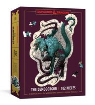 Dungeons &amp; Dragons Mini Shaped Jigsaw Puzzle: The Demogorgon Edition: 102-Piece  - £11.02 GBP