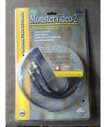 Monster Video 2 High Performance S-Video Interconnect Cable 1.5m 4.9ft New - £9.48 GBP