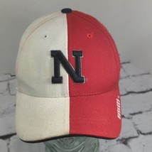 Nebraska Huskers Red White Hat Adjustable Ball Cap - £11.62 GBP