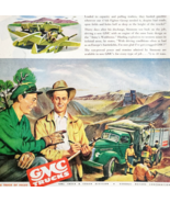 1947 GMC Trucks Advertisement Automobilia Army Air Force Oakland Cali DW... - $41.13 CAD